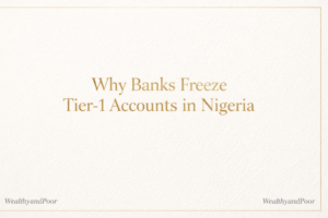 Why Banks Freeze Tier 1 Accounts Photo