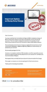 Why Access Bank Deducts ₦50 Naira From Transfers Photo