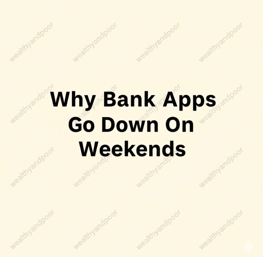 Why Bank Apps Go Down on Weekends Photo