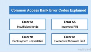 Common Access Bank Error Codes Explained Photo