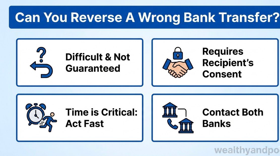 Can You Reverse a Wrong Bank Transfer - Wealthyandpoor