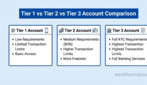 Tier 1 vs Tier 2 vs Tier 3 Account  Comparison Photo