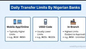 Daily Transfer Limits by Nigerian Banks Photo