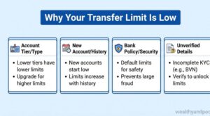 Why Your Bank Transfer Limit Is Low Photo