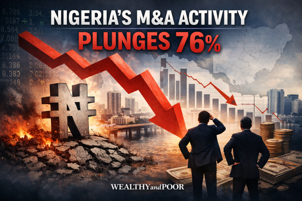 Weak Deal Flow Drags Nigeria’s Mergers and Acquisitions Down 76% Photo