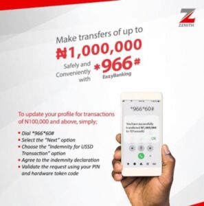 How to Increase Your Transfer Limit on Zenith Bank Photo
