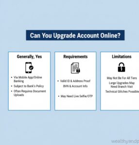 Can You Upgrade Your Bank Account Online in Nigeria? Photo