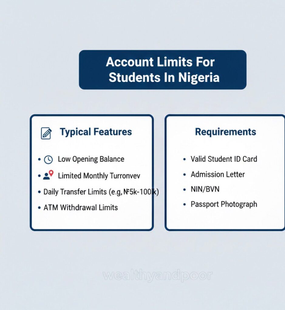 Account Limits For Students In Nigeria Photo