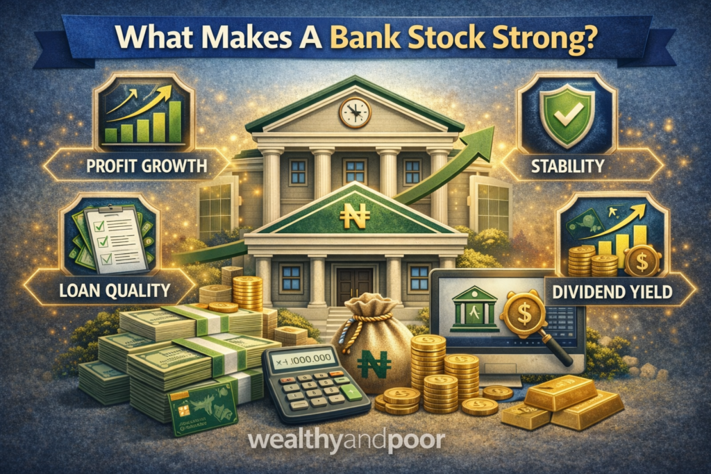 What Makes Bank Stocks Strong Photo