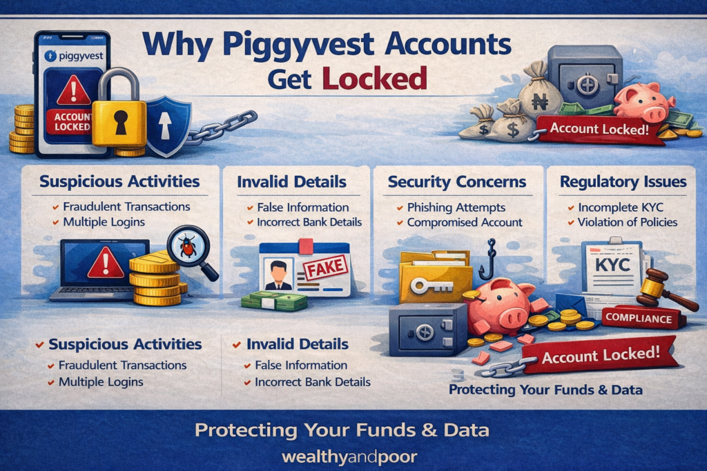 Why Piggyvest Accounts Get Locked Photo