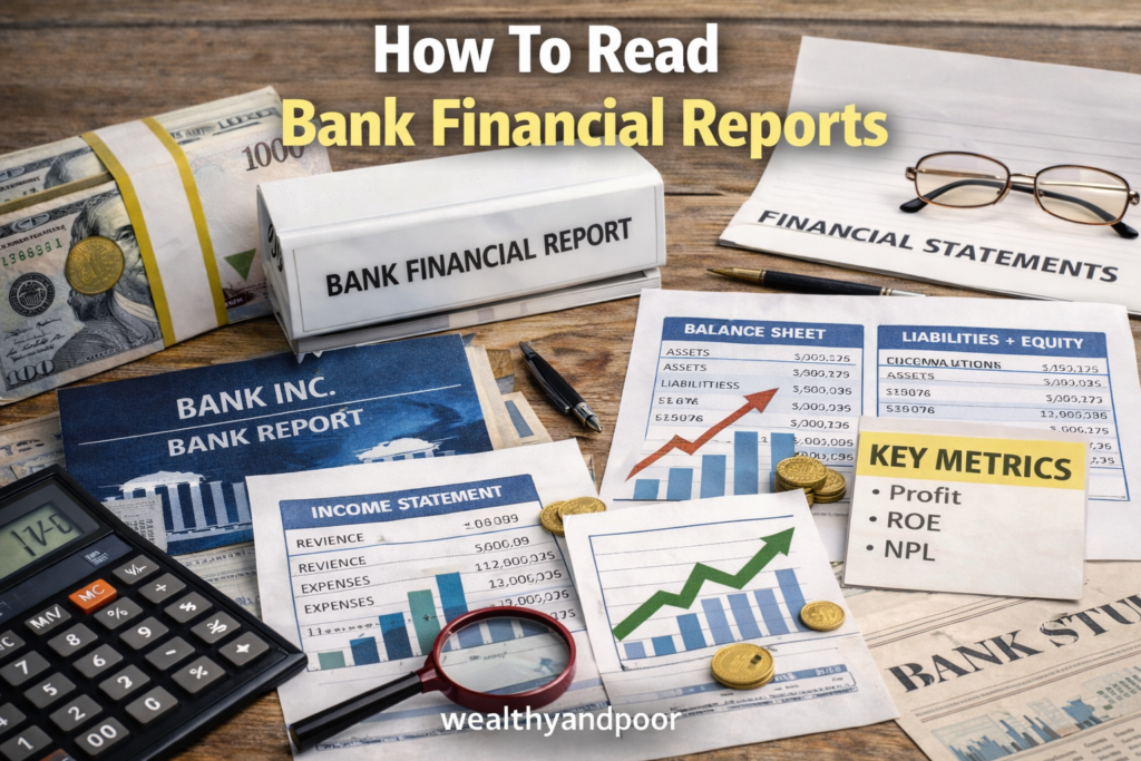 How To Read Bank Financial Reports Photo