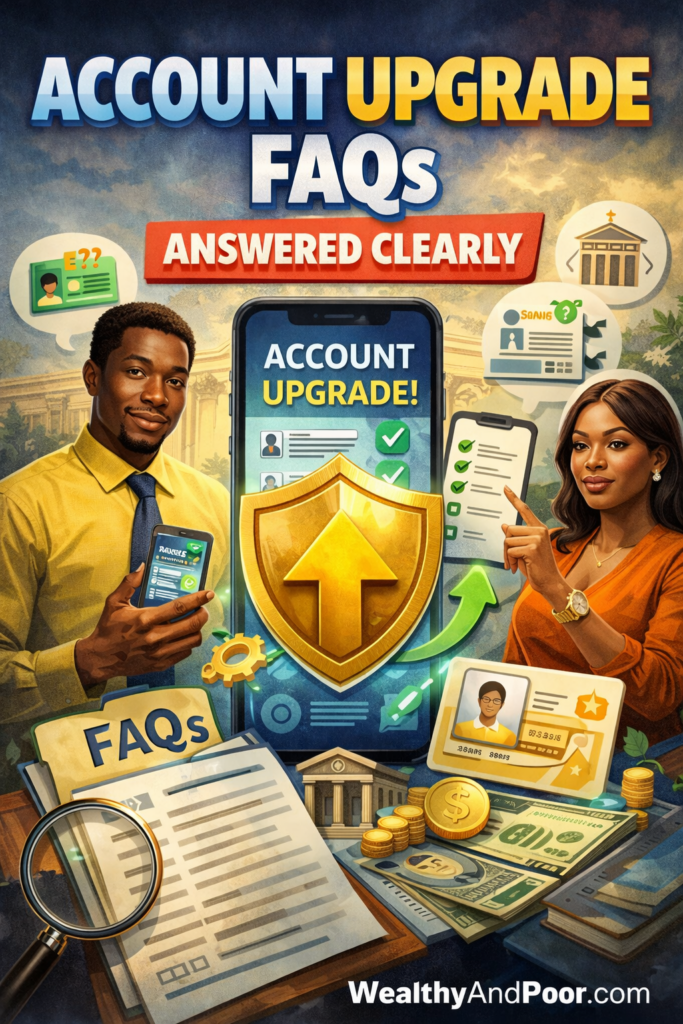 Account Upgrade FAQs (Answered Clearly) Photo
