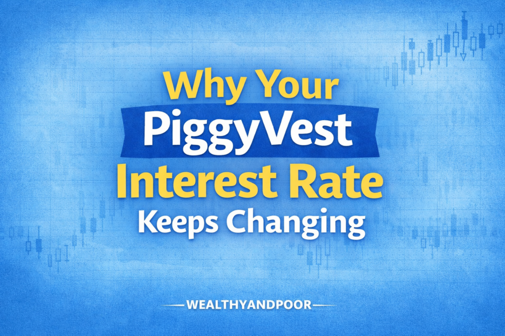 Why Your Piggyvest Interest Rate Keeps Changing Photo