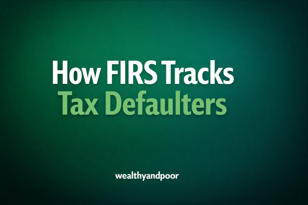 How FIRS Tracks Tax Defaulters Photo