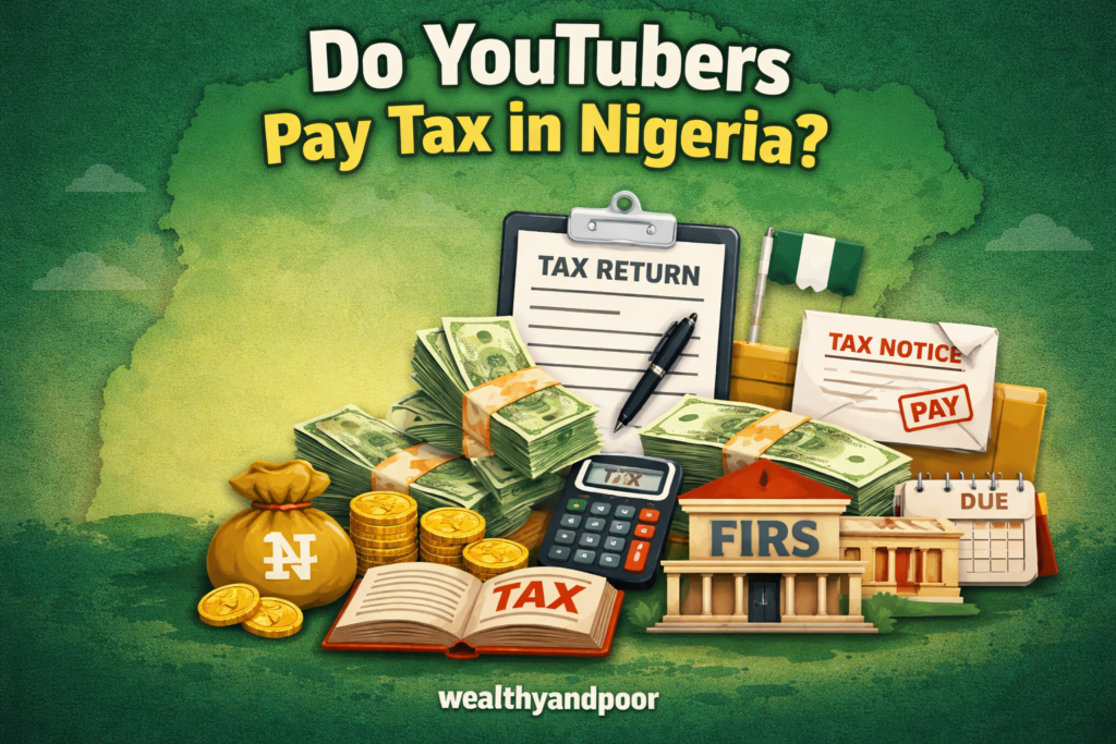 Do YouTubers Pay Tax in Nigeria? Photo