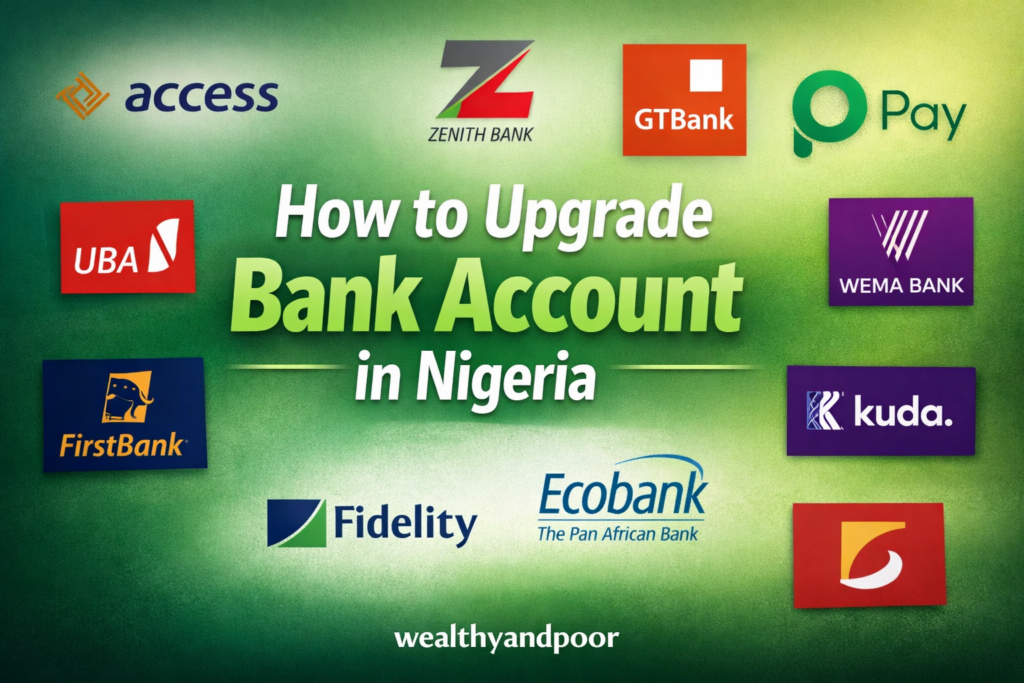 How to Upgrade Bank Account in Nigeria Photo