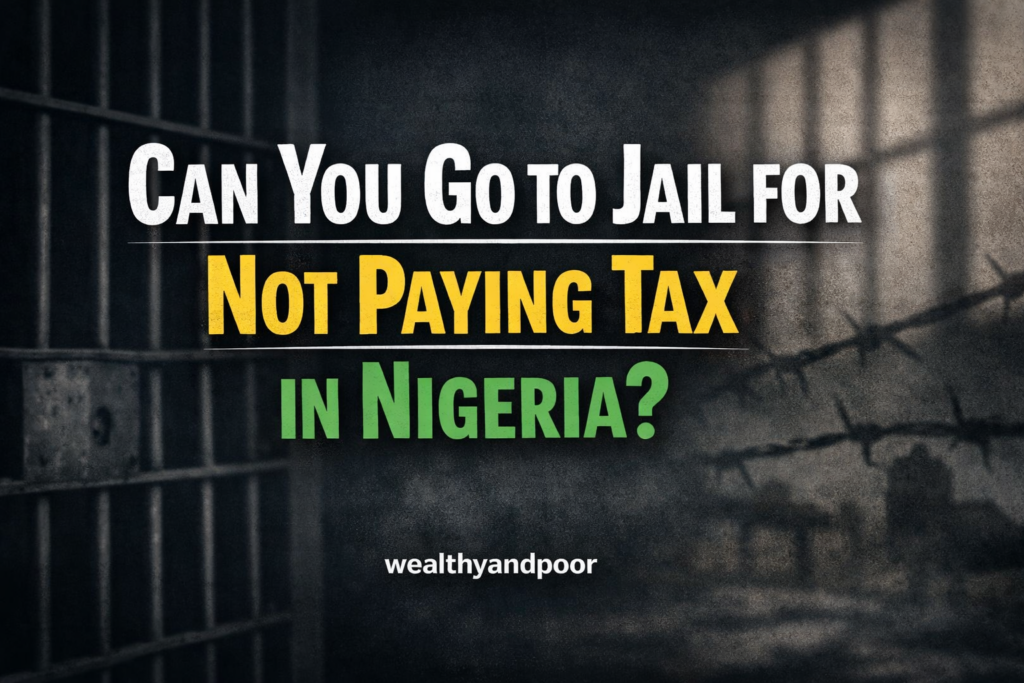 Can You Go to Jail for Not Paying Tax in Nigeria? Photo