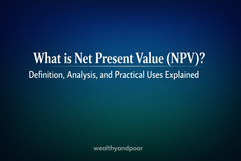 What Is Net Present Value ( NPV)? Definition, Analysis, and practical Uses Explained Photo