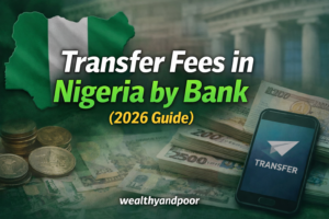 Transfer fees in Nigeria by bank Photo