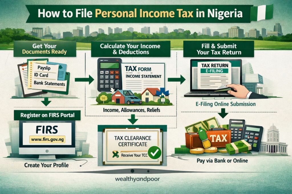 How to File Personal Income Tax in Nigeria Photo
