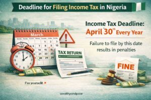 Deadline for Filing Income Tax in Nigeria Photo