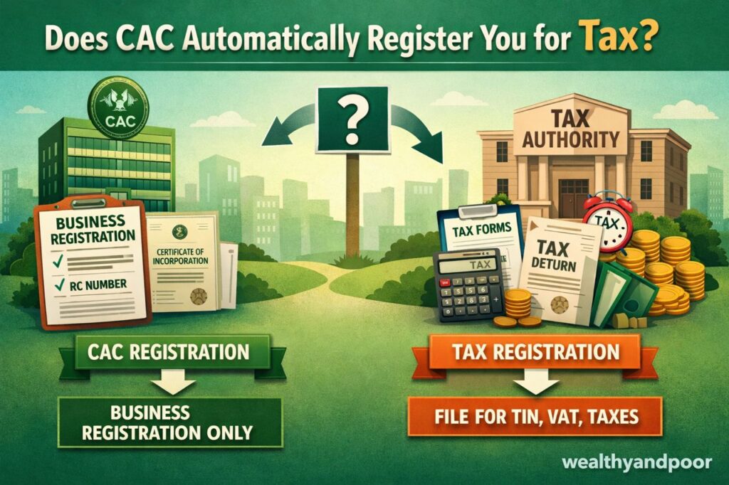 Does CAC Automatically Register You for Tax? Photo