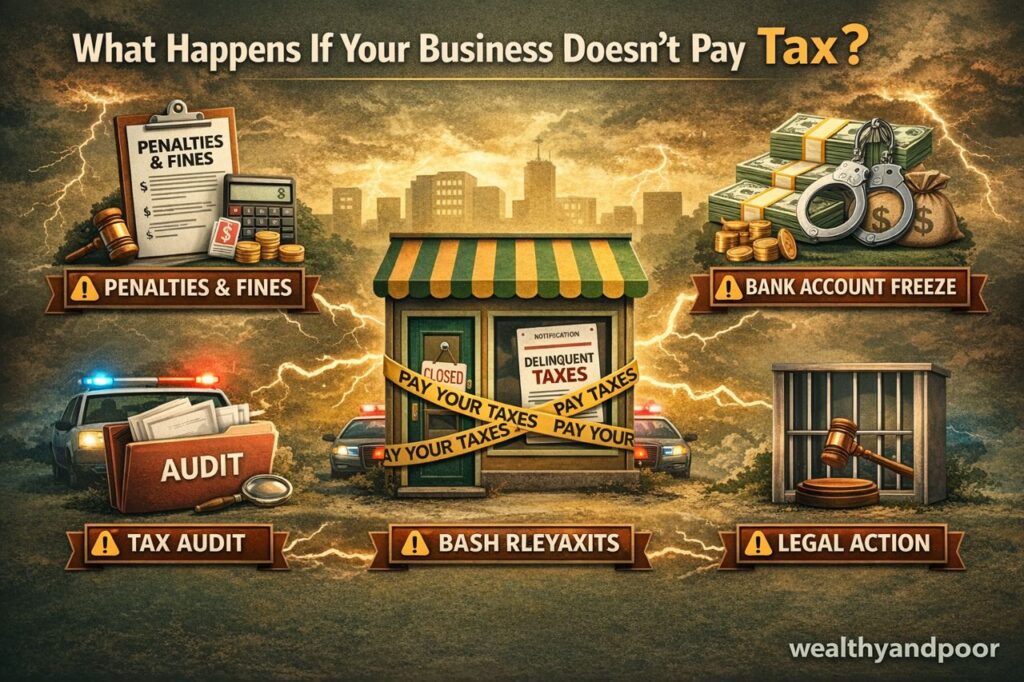 What Happens If Your Business Doesn’t Pay Tax? Photo