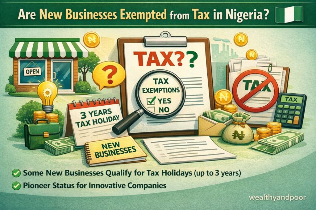 Are New Businesses Exempted from Tax in Nigeria? Photo
