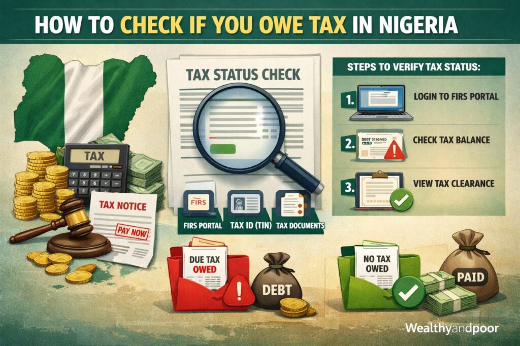 How to Check If You Owe Tax in Nigeria Photo