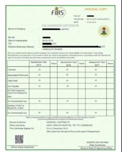 How Long Tax Clearance Takes in Nigeria Photo