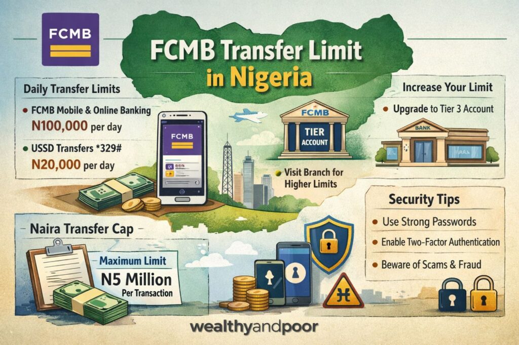 FCMB Bank Transfer Limit in Nigeria Photo