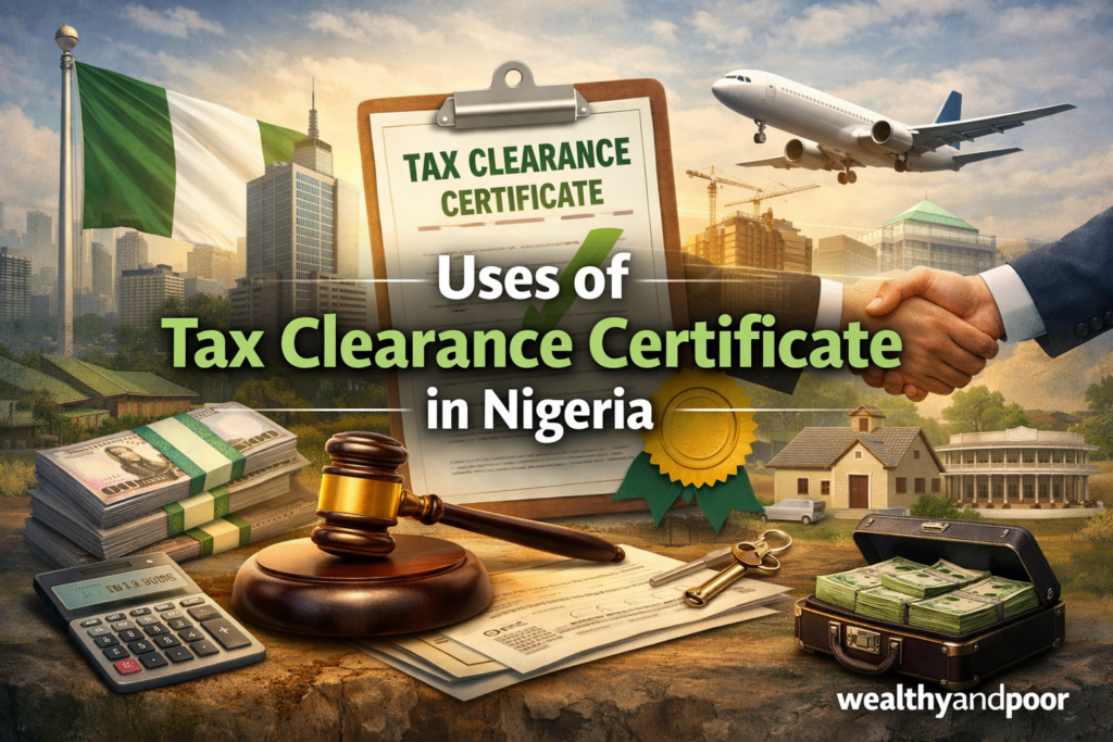 Uses of Tax Clearance Certificate in Nigeria Photo