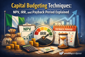 Capital Budgeting Techniques: NPV, IRR, and Payback Period Explained Photo