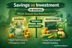 Savings vs Investment in Nigeria: Which Should You Prioritize First? Photo
