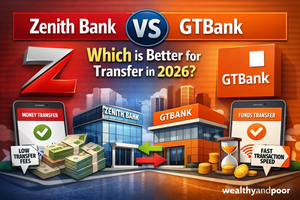 Zenith Bank vs GTBank: Which Is Better for Transfers in 2026? Photo
