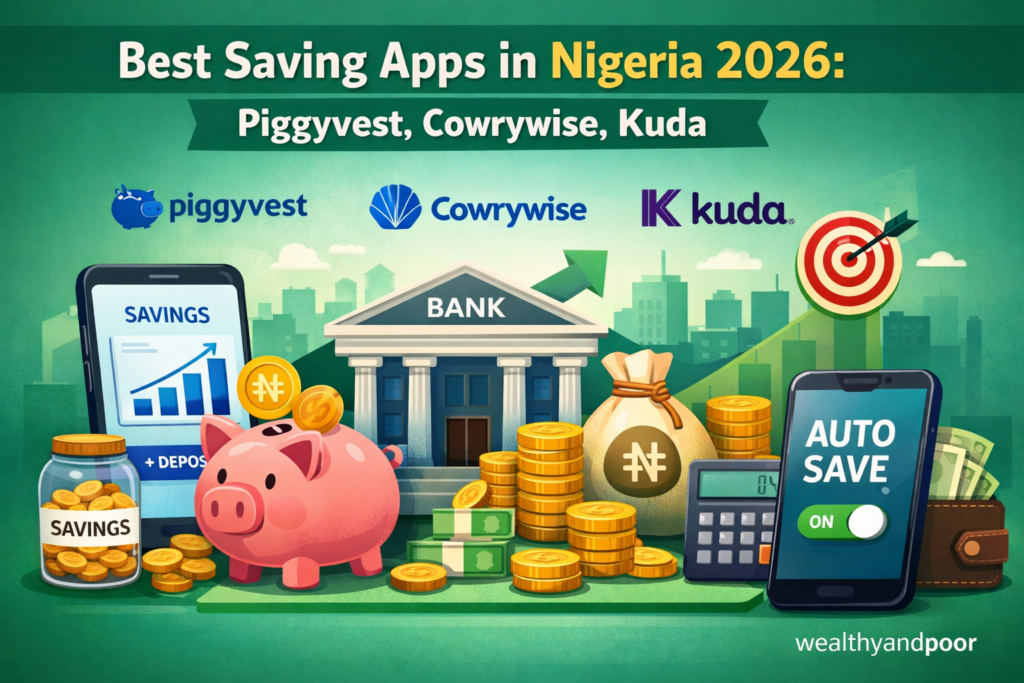 Best Savings Apps in Nigeria 2026: Piggyvest, Cowrywise, Kuda Compared Photo