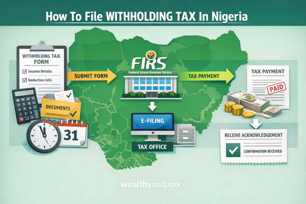 How to File Withholding Tax in Nigeria Photo
