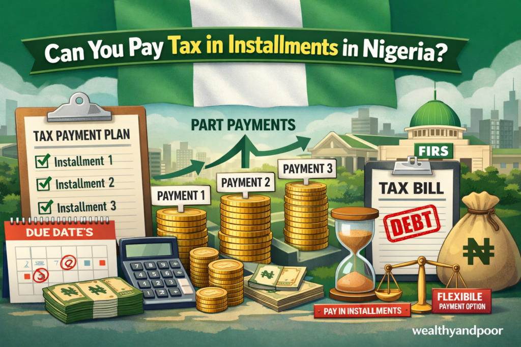 Can You Pay Tax in Installments in Nigeria? Photo