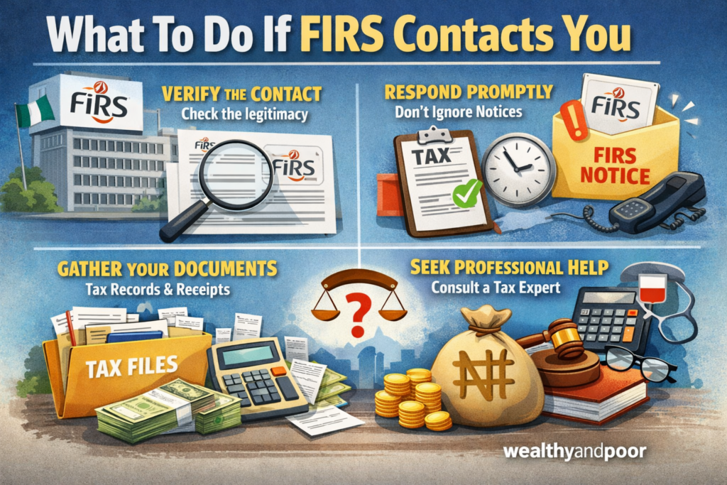 What To Do If FIRS Contacts You Photo
