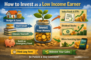 How to invest as a low income earner Photo