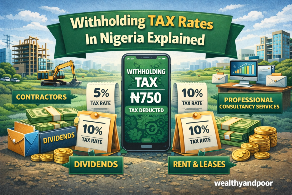 Withholding Tax Rates in Nigeria Explained Photo