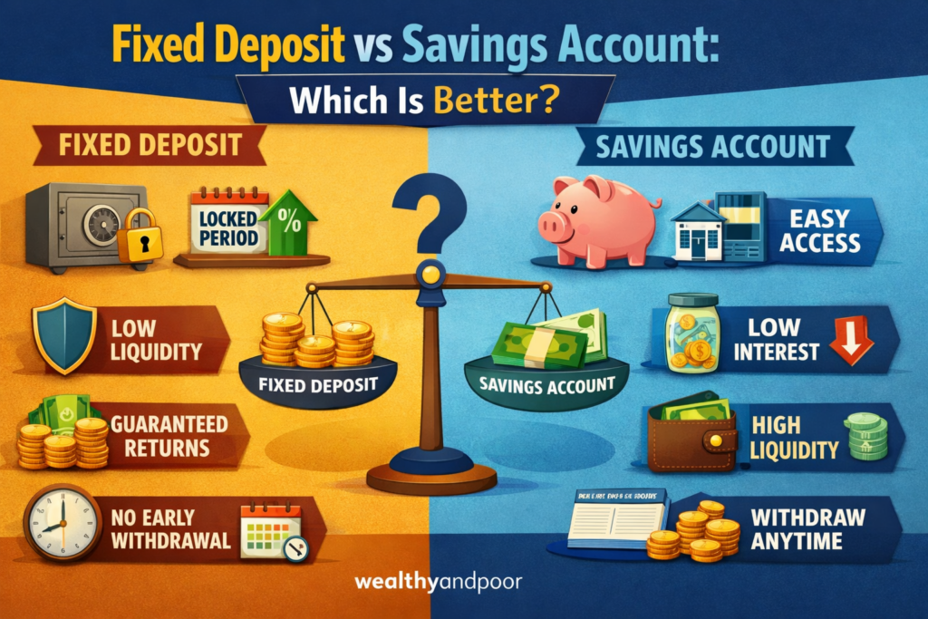 Fixed Deposit vs Savings Account: Which Is Better? Photo