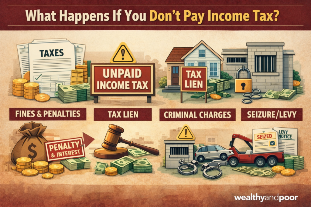 What Happens If You Don’t Pay Income Tax? Photo
