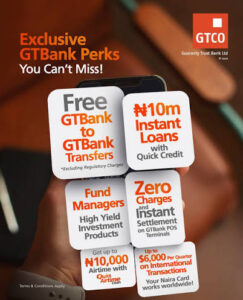 GTBank Charges Breakdown Photo