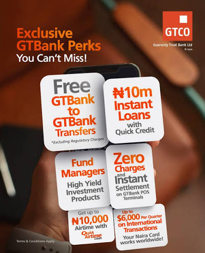 GTBank Charges Breakdown Photo