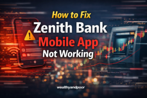 How to Fix Zenith Bank Mobile App Not Working Photo