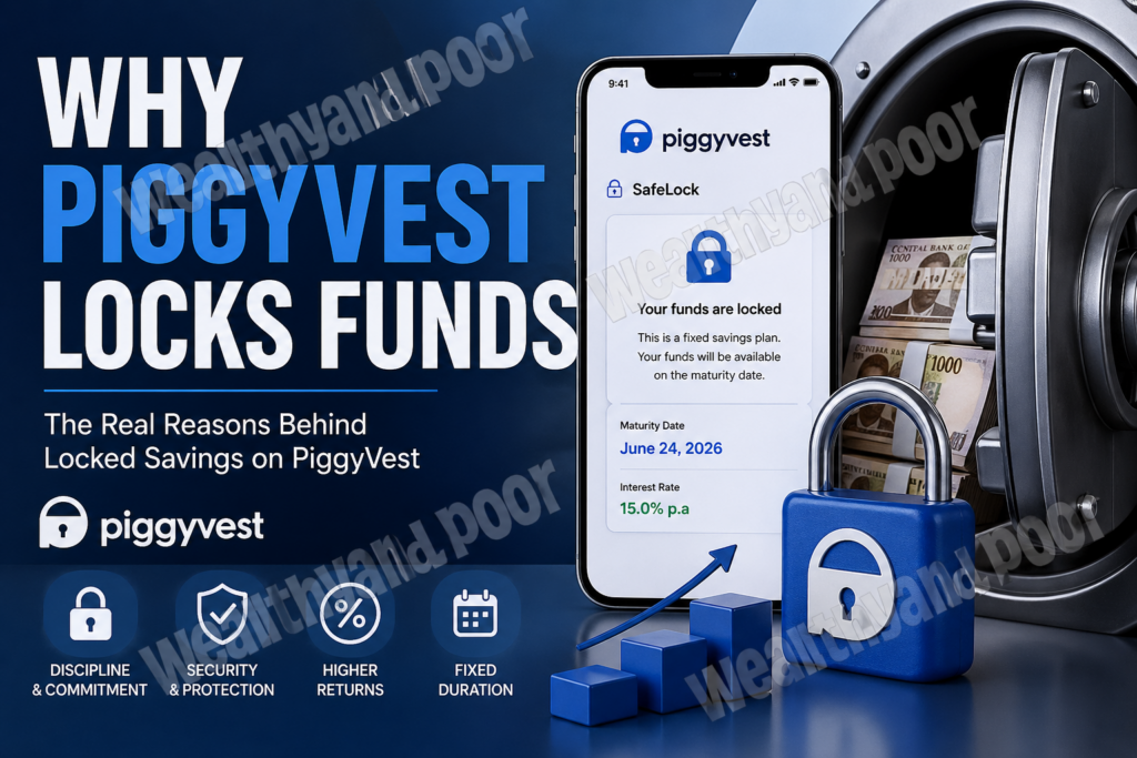 Why PiggyVest Locks Funds Photo