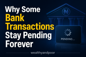 Why Some Bank Transactions Stay Pending Forever Photo