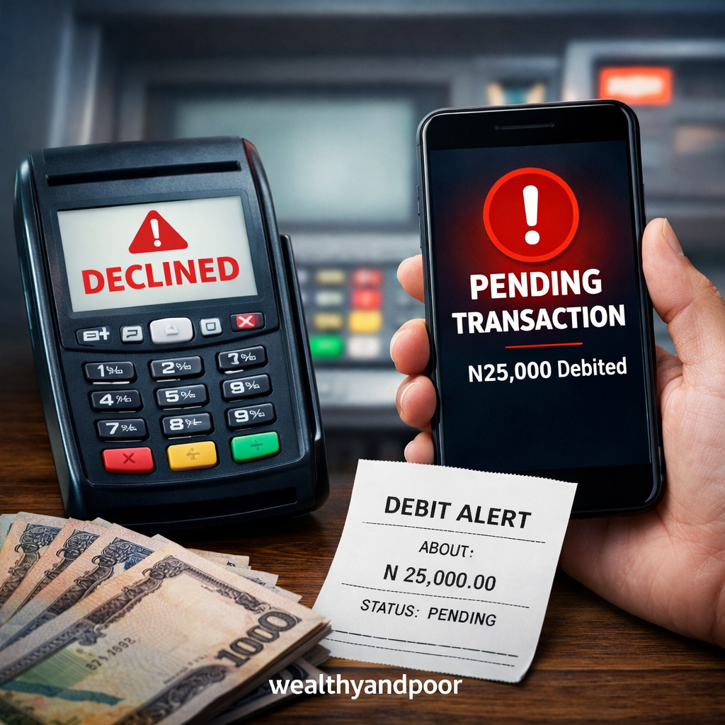 Pending Transaction but money Deducted Photo