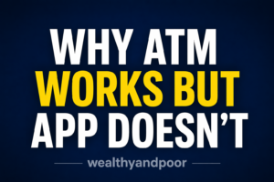 Why ATM Works But App Doesn’t Photo